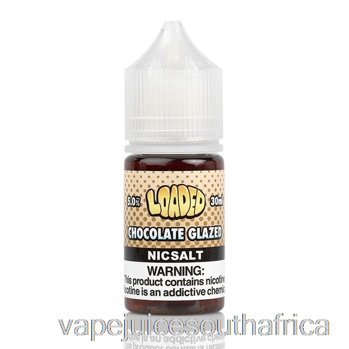 Vape Juice South Africa Chocolate Glazed Donut - Loaded Salts - Ruthless Vapors - 30Ml 35Mg